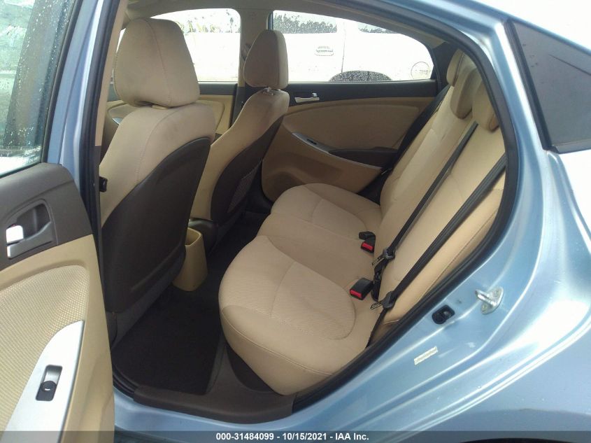 2013 HYUNDAI ACCENT GLS KMHCT4AE9DU585208
