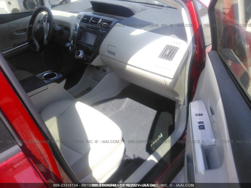 2014 TOYOTA PRIUS V TWO/THREE/FIVE JTDZN3EU7EJ014713