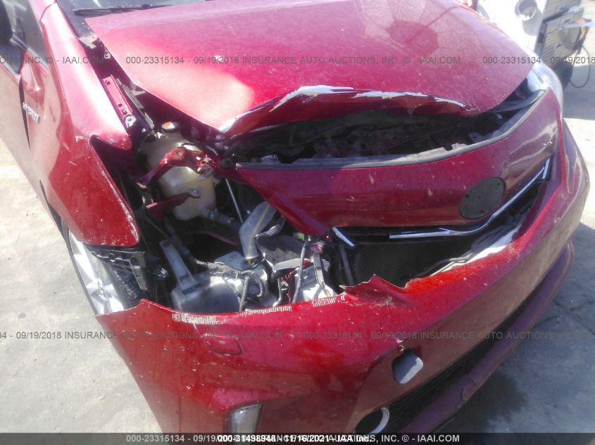 2014 TOYOTA PRIUS V TWO/THREE/FIVE JTDZN3EU7EJ014713