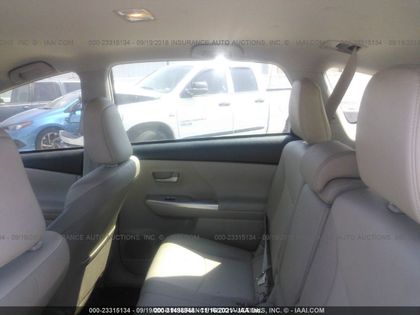 2014 TOYOTA PRIUS V TWO/THREE/FIVE JTDZN3EU7EJ014713