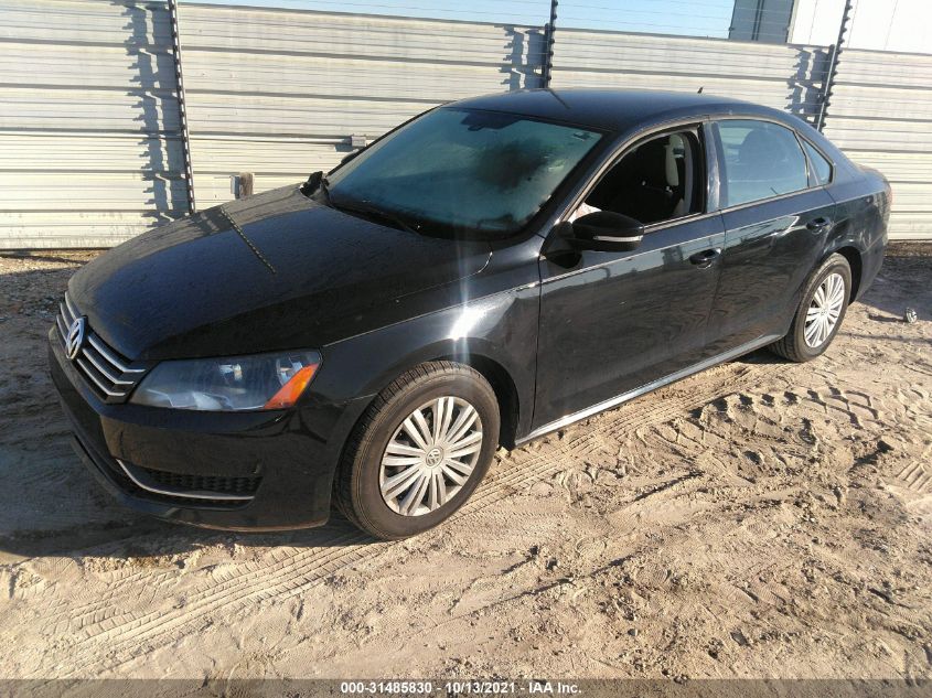 2014 VOLKSWAGEN PASSAT S 1VWAP7A36EC005434