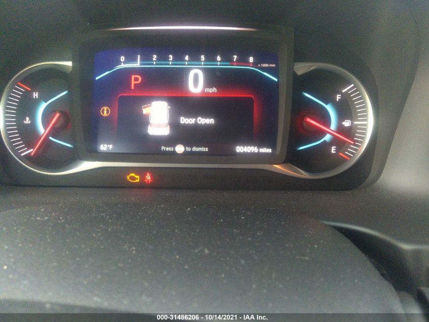 2021 HONDA PASSPORT EX-L 5FNYF8H51MB007949