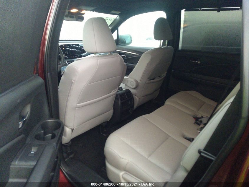 2021 HONDA PASSPORT EX-L 5FNYF8H51MB007949
