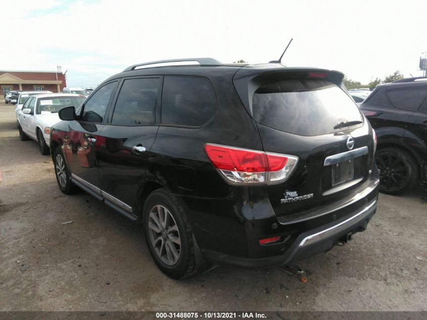 2013 NISSAN PATHFINDER SL 5N1AR2MN2DC624250