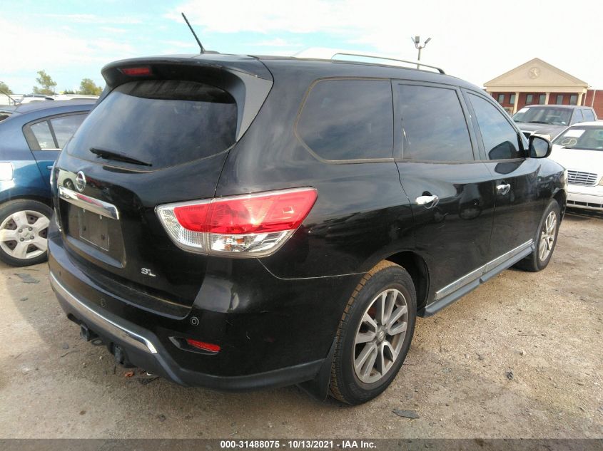 2013 NISSAN PATHFINDER SL 5N1AR2MN2DC624250