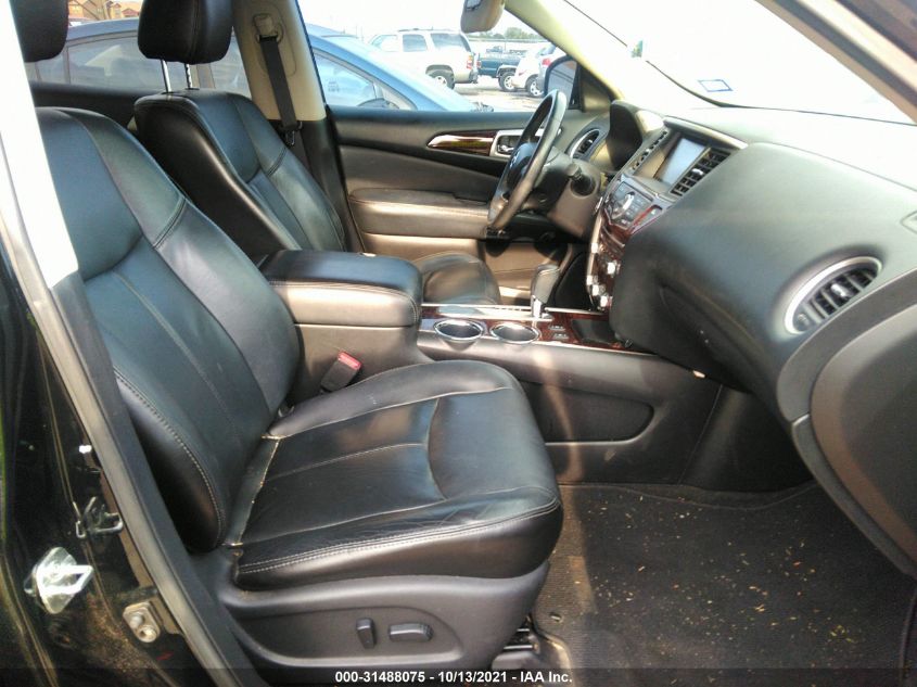 2013 NISSAN PATHFINDER SL 5N1AR2MN2DC624250
