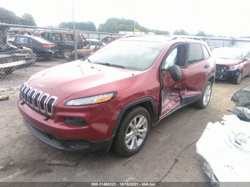 2015 JEEP CHEROKEE SPORT 1C4PJLAB2FW631576