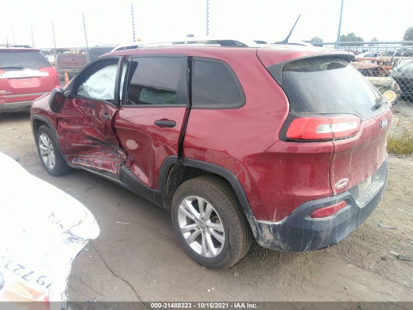 2015 JEEP CHEROKEE SPORT 1C4PJLAB2FW631576