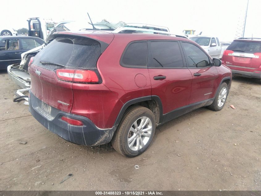 2015 JEEP CHEROKEE SPORT 1C4PJLAB2FW631576