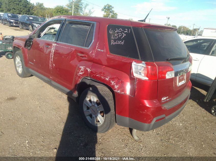 2013 GMC TERRAIN SLE 2GKALMEK0D6153637