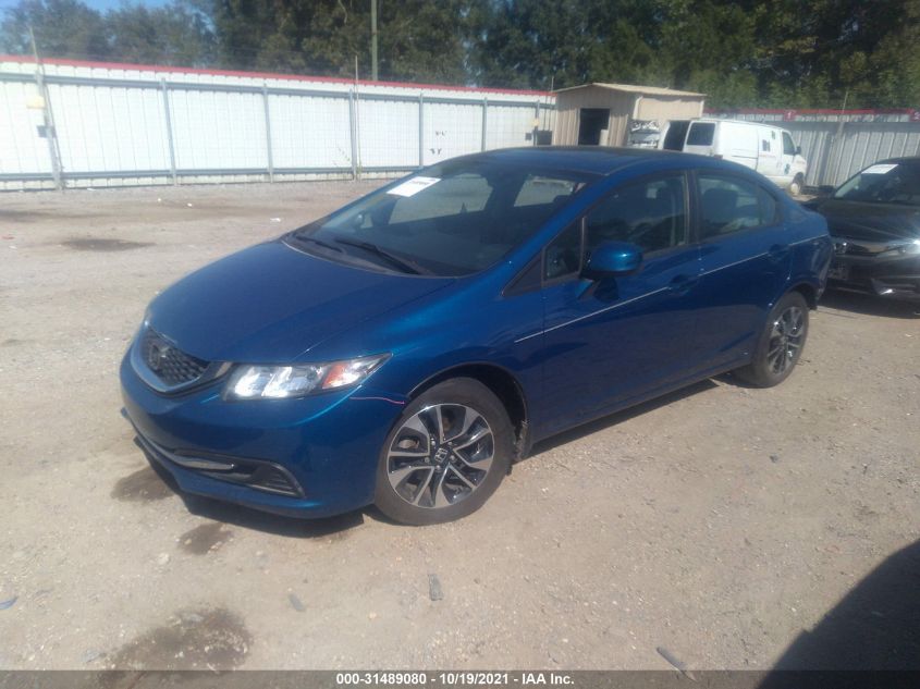 2013 HONDA CIVIC SDN EX 19XFB2F81DE090656