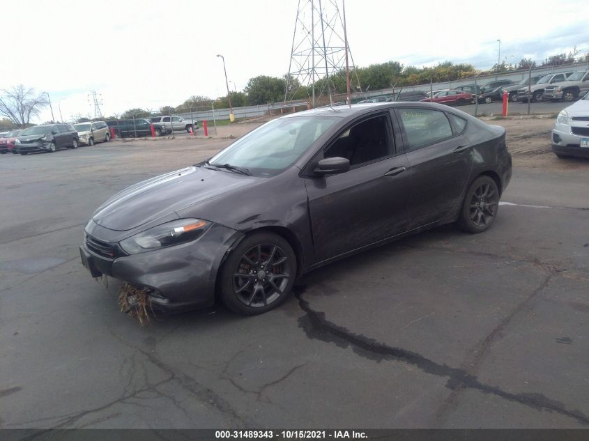2015 DODGE DART SXT 1C3CDFBB2FD345054