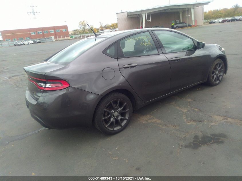 2015 DODGE DART SXT 1C3CDFBB2FD345054