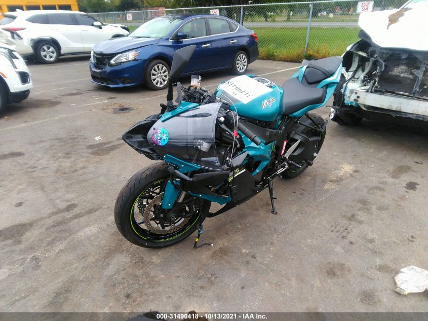 2021 KAWASAKI ZX636 K JKBZXJH12MA009181