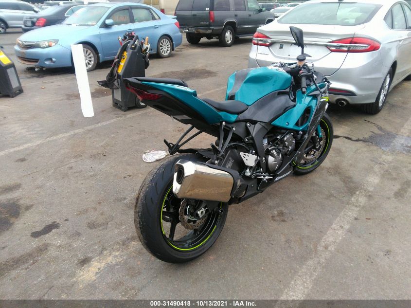 2021 KAWASAKI ZX636 K JKBZXJH12MA009181