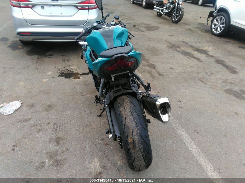 2021 KAWASAKI ZX636 K JKBZXJH12MA009181