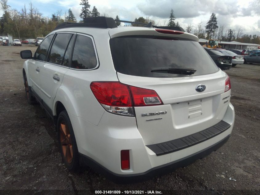 2013 SUBARU OUTBACK 3.6R LIMITED 4S4BRDSC1D2226194