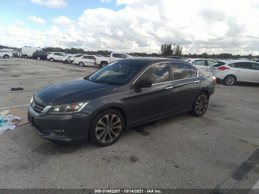 2015 HONDA ACCORD SEDAN SPORT 1HGCR2F52FA033491