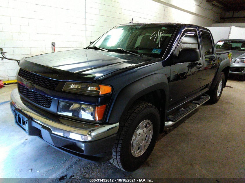 2007 CHEVROLET COLORADO VIN: 1GCDT13EX78222062