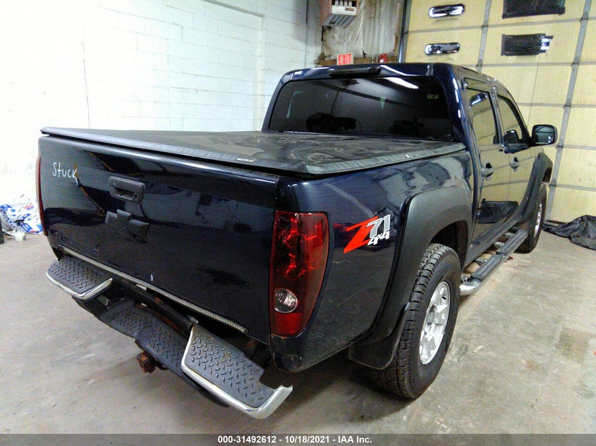 2007 CHEVROLET COLORADO VIN: 1GCDT13EX78222062