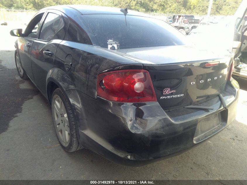 2014 DODGE AVENGER SE 1C3CDZAB7EN170036