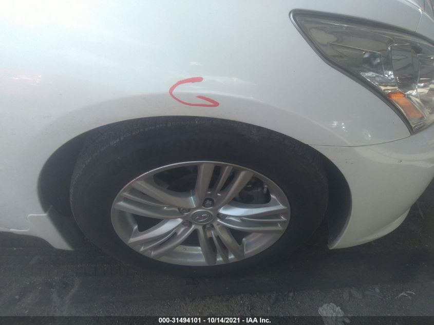 2013 INFINITI G37 SEDAN JOURNEY JN1CV6AP8DM306894