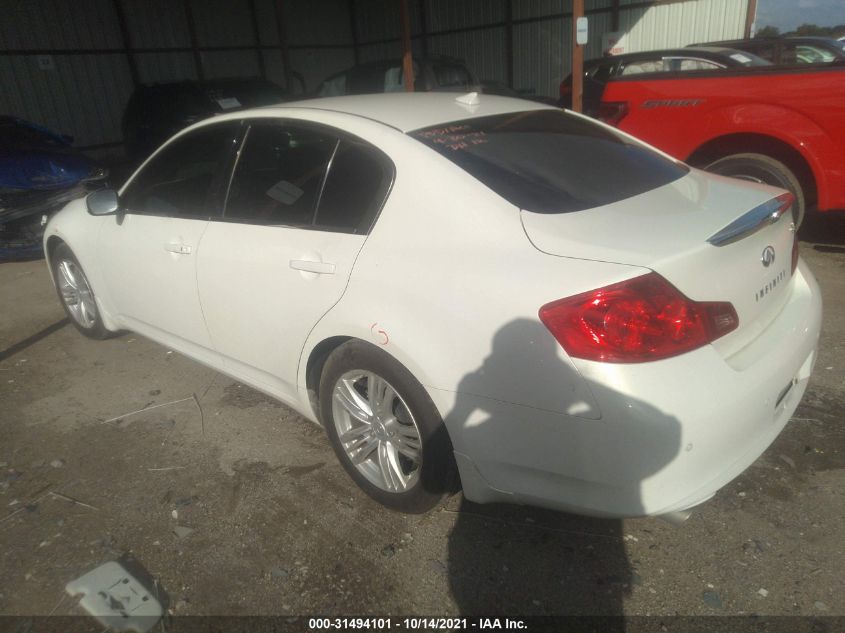 2013 INFINITI G37 SEDAN JOURNEY JN1CV6AP8DM306894