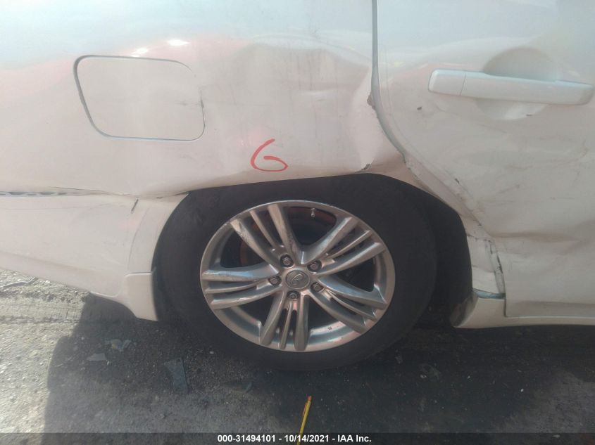 2013 INFINITI G37 SEDAN JOURNEY JN1CV6AP8DM306894