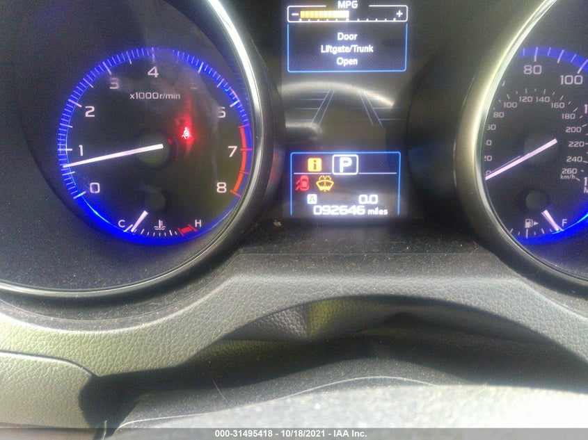 2015 SUBARU OUTBACK VIN: 4S4BSENCXF3227928