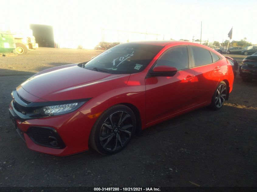 2018 HONDA CIVIC SI SEDAN 2HGFC1E58JH705977