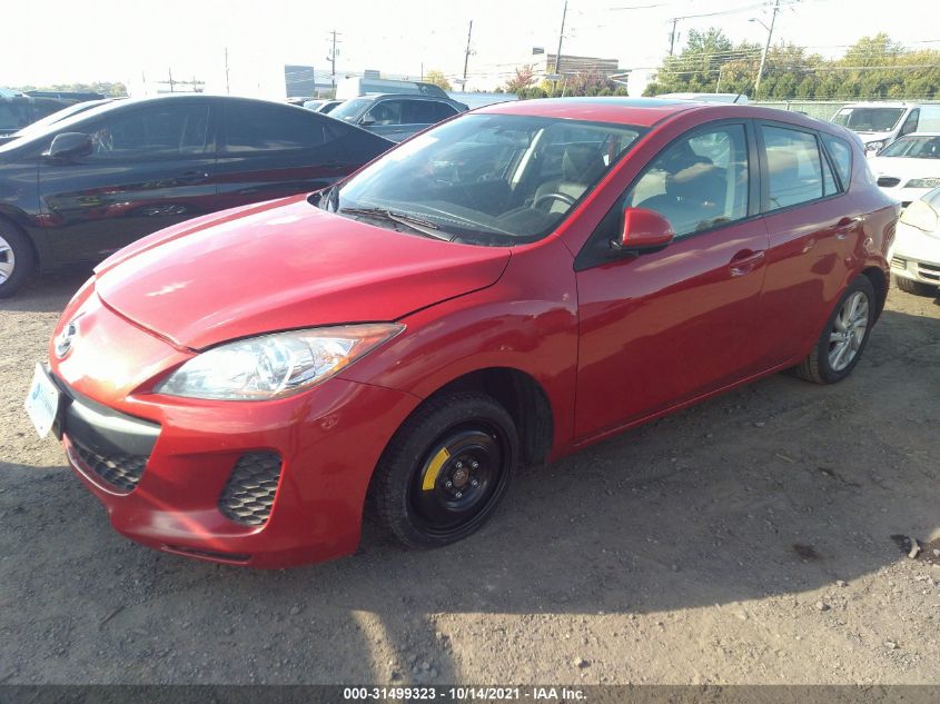 2013 MAZDA MAZDA3 I GRAND TOURING JM1BL1MP6D1789249