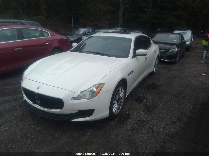 2014 MASERATI QUATTROPORTE S Q4 ZAM56RRA1E1086274