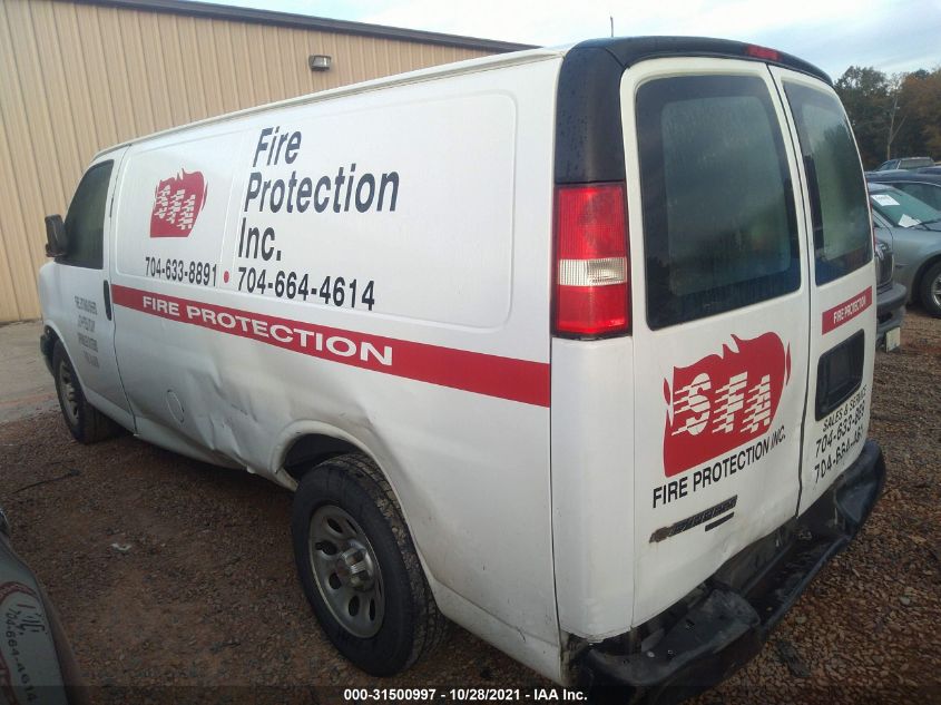 2014 CHEVROLET EXPRESS CARGO VAN 1GCSGAFX4E1187890