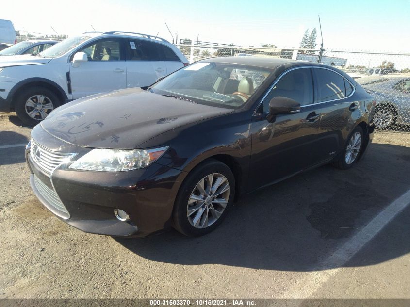 2013 LEXUS ES 300H HYBRID JTHBW1GG3D2018064