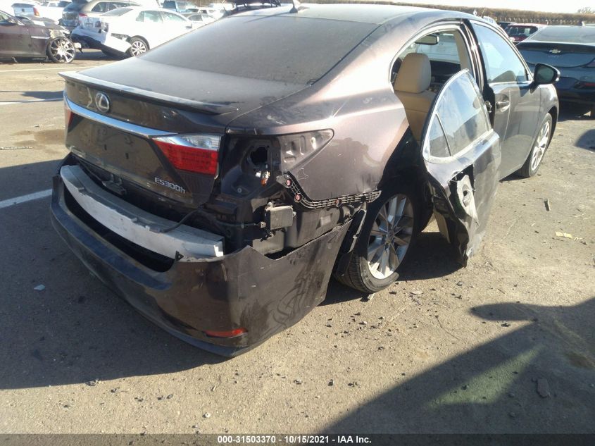 2013 LEXUS ES 300H HYBRID JTHBW1GG3D2018064