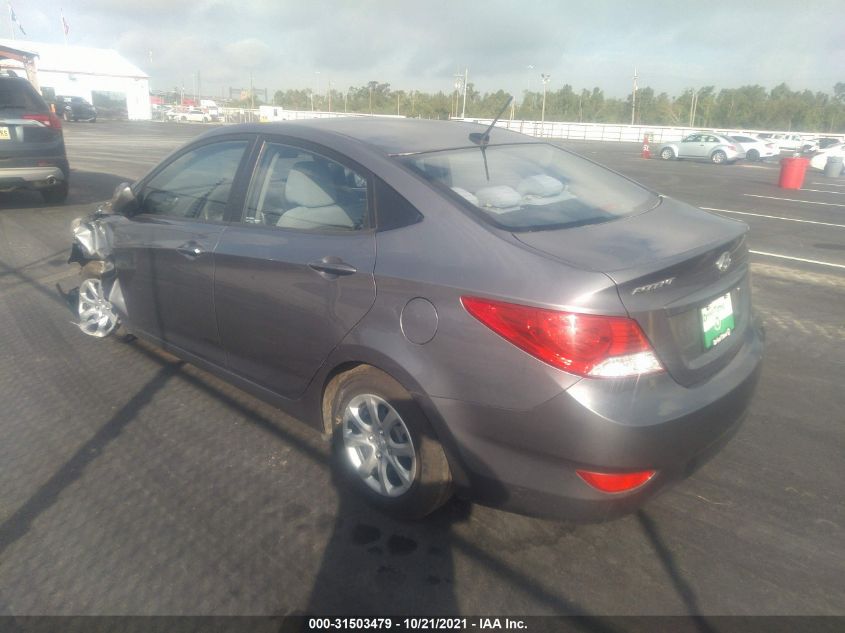 2014 HYUNDAI ACCENT GLS KMHCT4AEXEU669961