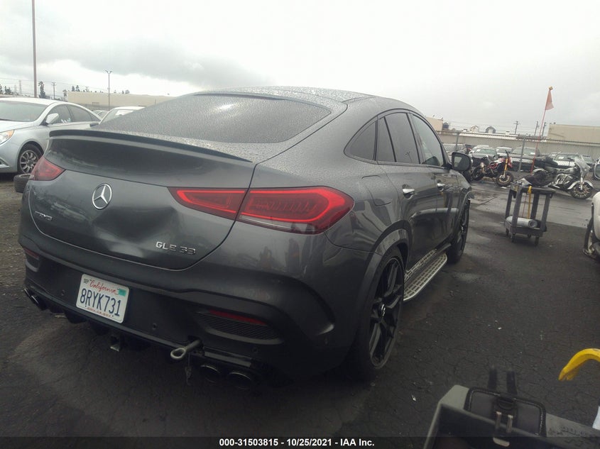 2021 MERCEDES-BENZ GLE VIN: 4JGFD6BB8MA251182