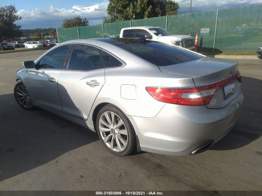 2013 HYUNDAI AZERA KMHFH4JG2DA199652