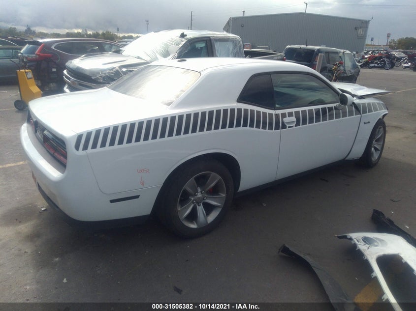 2016 DODGE CHALLENGER SXT VIN: 2C3CDZAG9GH225612