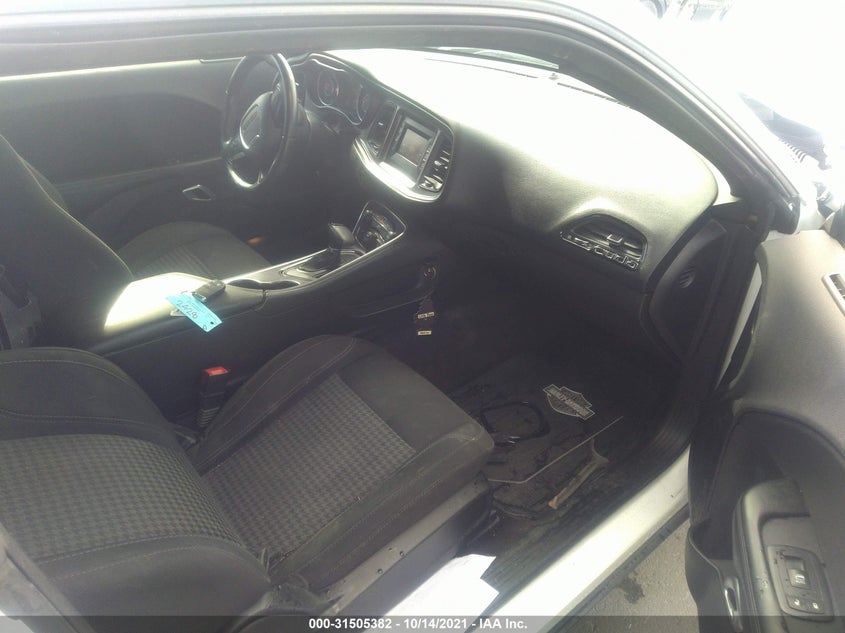 2016 DODGE CHALLENGER SXT VIN: 2C3CDZAG9GH225612