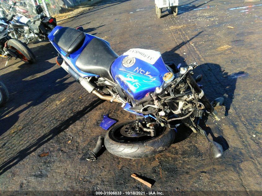 2005 YAMAHA YZFR6 L - JYARJ06Y25A005361