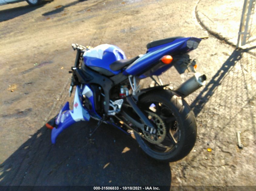 2005 YAMAHA YZFR6 L JYARJ06Y25A005361