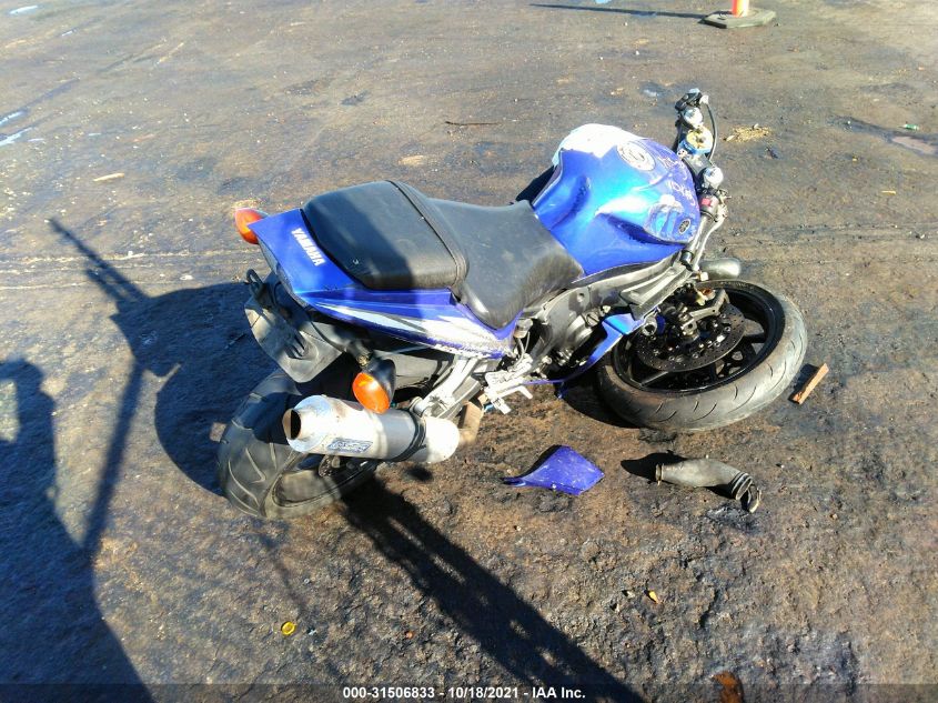 2005 YAMAHA YZFR6 L JYARJ06Y25A005361