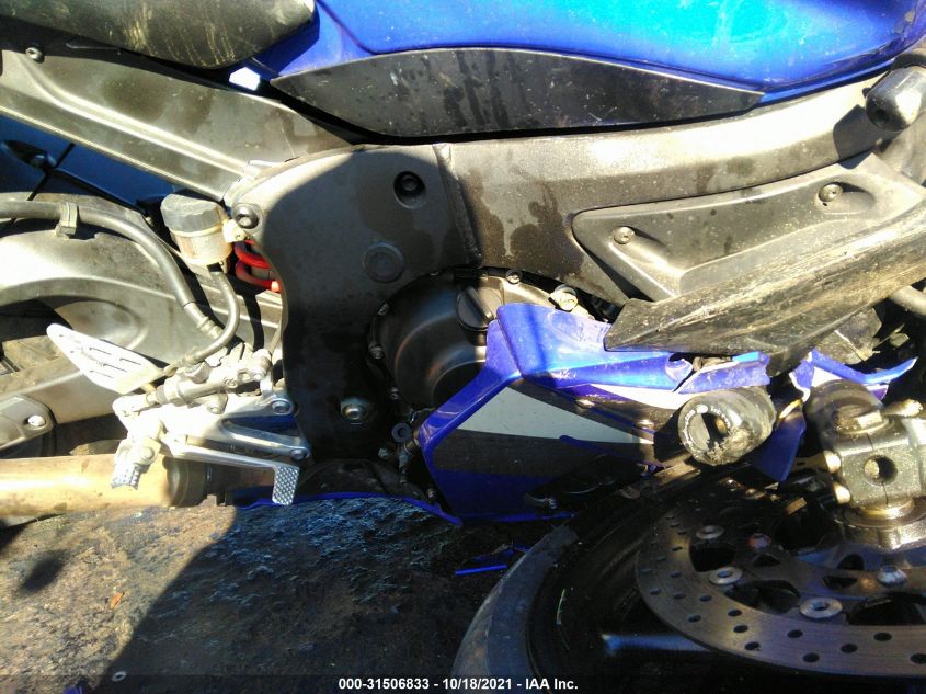 2005 YAMAHA YZFR6 L JYARJ06Y25A005361