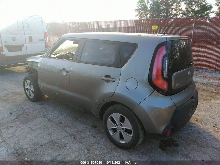 2014 KIA SOUL BASE KNDJN2A25E7011415