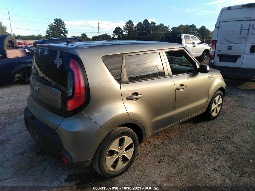 2014 KIA SOUL BASE KNDJN2A25E7011415