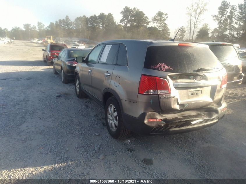 2013 KIA SORENTO LX 5XYKT3A10DG358711