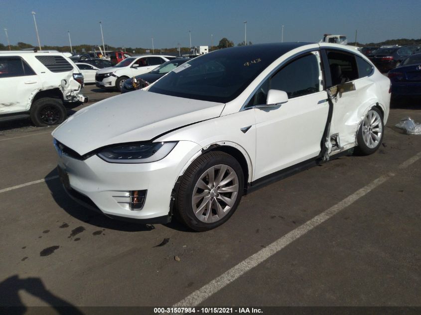 2017 TESLA MODEL X 75D 5YJXCDE27HF078358