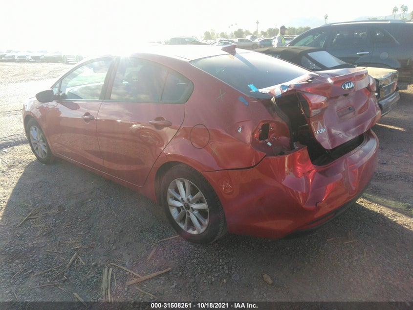 2017 KIA FORTE VIN: 3KPFL4A7XHE022076