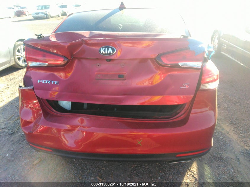 2017 KIA FORTE VIN: 3KPFL4A7XHE022076